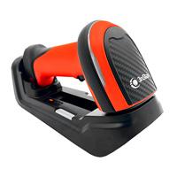 LECTOR DE CODIGO DE BARRAS INDUSTRIAL 3NSTAR SC610BT, NEGRO Y NARANJA, INALAMBRICO, LASER, USB, USB VIRTUAL COM, BLUETOOTH, 1D, 2D, 60 CUADROS POR SEGUNDO