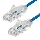 CABLE DE 30CM DE RED ETHERNET CAT6 DELGADO SIN ENGANCHES - CABLE DE RED SNAGLESS - AZUL - STARTECH.COM MOD. N6PAT1BLS
