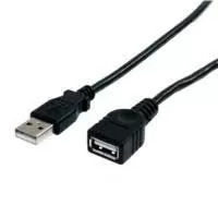 CABLE DE 0.9M DE EXTENSIÓN USB 2.0 DE ALTA VELOCIDAD HI SPEED - MACHO A HEMBRA USB A - EXTENSOR - NEGRO - STARTECH.COM MOD. USBEXTAA3BK