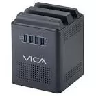  REGULADOR DE VOLTAJE VICA CONNECT 800 800 VA / 400 W 4 TOMAS NEMA 5-15R Y CENTRO DE CARGA CON 4 PUERTOS USB