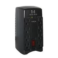 REGULADOR ELECTRONICO DE VOLTAJE VICA T1 750VA 400WATTS 8 NEMA 5-15R (4/4), 3 AÑOS DE GARANTIA